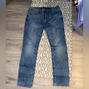 J. Crew Men's Denim Jeans in Classic Blue Slim